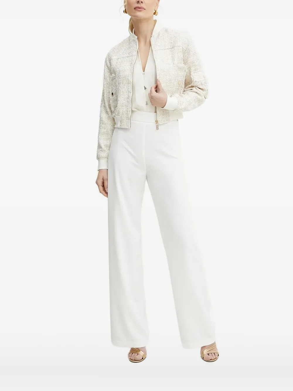 Блузка без рукавов Patrizia Pepe, белый
Блузка без рукавов Patrizia Pepe, белый