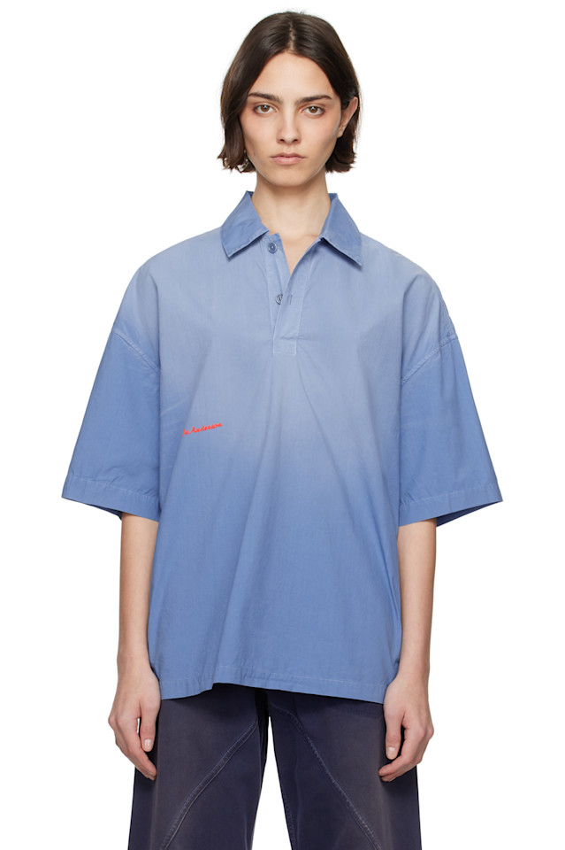 Оверсайз поло Jw Anderson, синий
Оверсайз поло Jw Anderson, синий