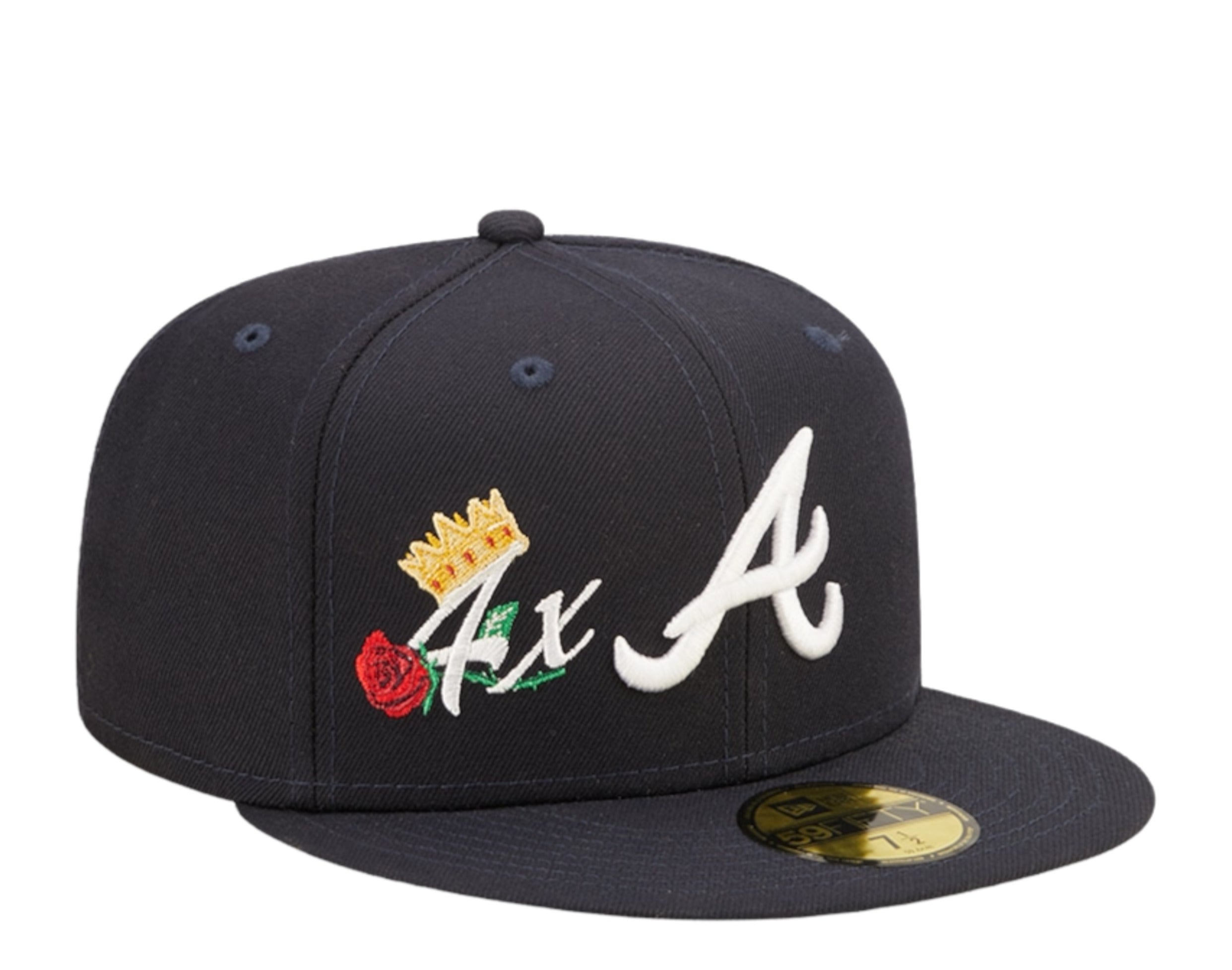 Кепка New Era 59Fifty MLB Atlanta Braves Crown 3X Champs Navy Fitted 60243476
Кепка New Era 59Fifty MLB Atlanta Braves Crown 3X Champs Navy Fitted 60243476