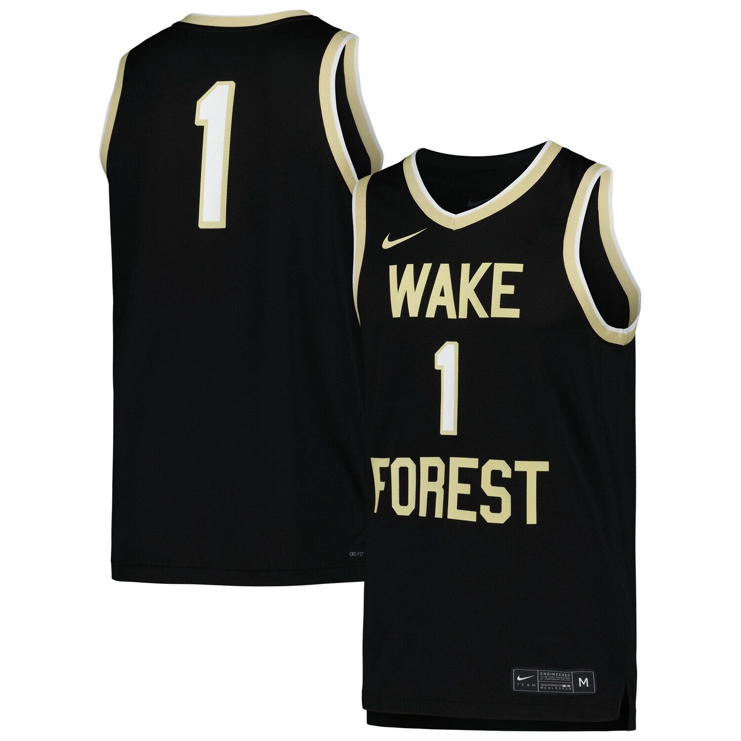Мужская баскетбольная майка Black Wake Forest Demon Deacons Replica Nike
Мужская баскетбольная майка Black Wake Forest Demon Deacons Replica Nike