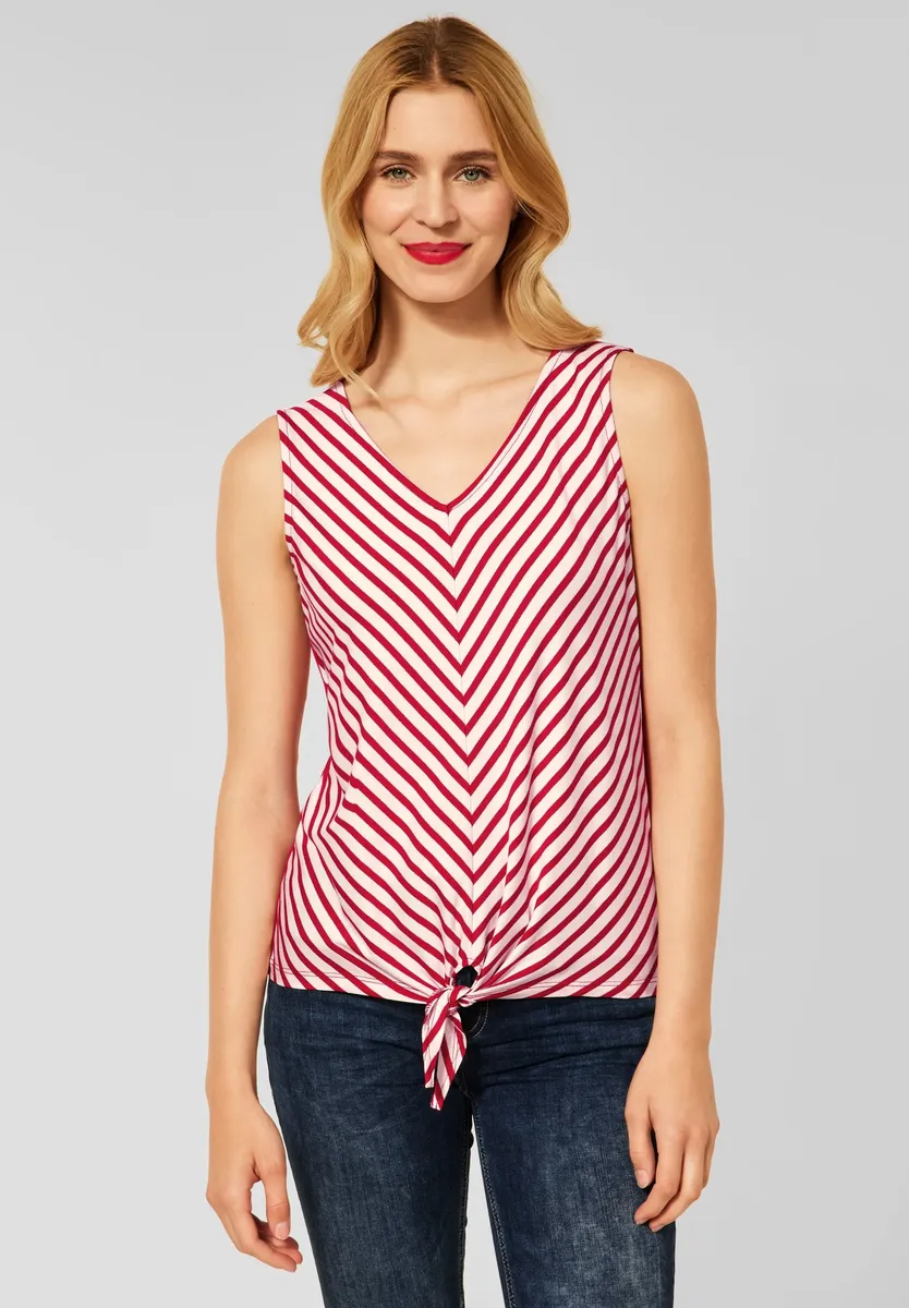 Майка STREET ONE с узлом на подоле, красный
Майка STREET ONE с узлом на подоле, красный