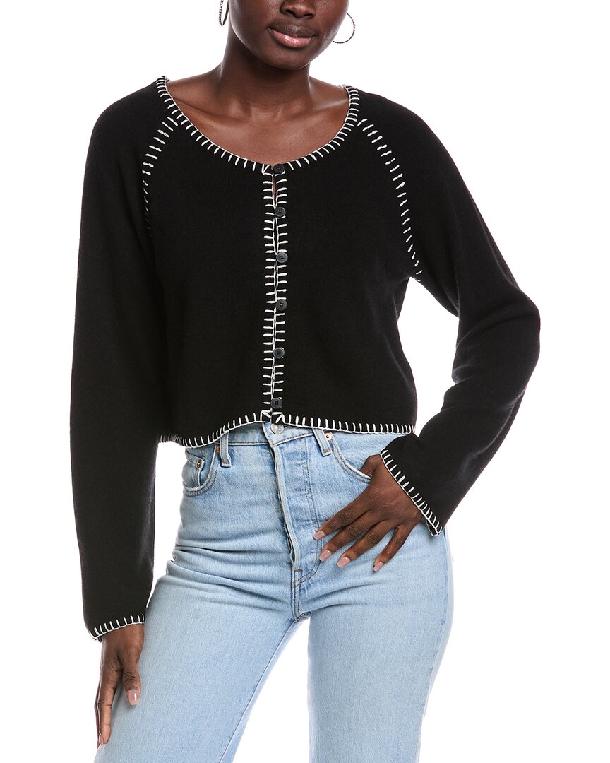 Удлиненный кардиган из кашемира с декоративной строчкой NAADAM, черный
Удлиненный кардиган из кашемира с декоративной строчкой NAADAM, черный