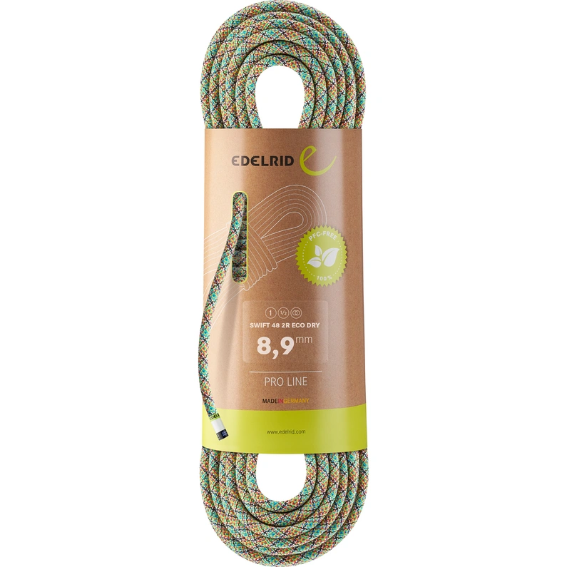 Скалолазная веревка Swift 48 2r eco dry 8.9 Edelrid, assorted colours
Скалолазная веревка Swift 48 2r eco dry 8.9 Edelrid, assorted colours