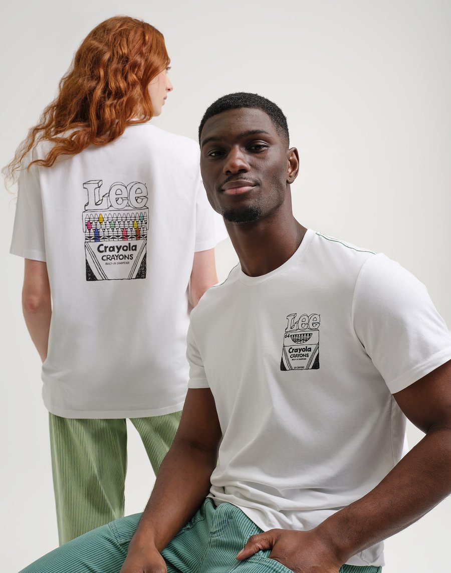 Футболка Lee LEE x CRAYOLA TEE UNISEX, Bright White/White, Белый, Футболка Lee LEE x CRAYOLA TEE UNISEX, Bright White/White
Футболка Lee LEE x CRAYOLA TEE UNISEX, Bright White/White, Белый, Футболка Lee LEE x CRAYOLA TEE UNISEX, Bright White/White