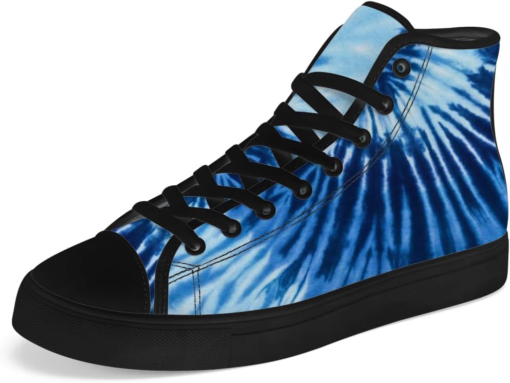 Мужские и женские высокие кеды с узором тай-дай на холщовой ткани, высокие кроссовки на шнуровке, повседневная обувь Chebing, синий
Мужские и женские высокие кеды с узором тай-дай на холщовой ткани, высокие кроссовки на шнуровке, повседневная обувь Chebing, синий