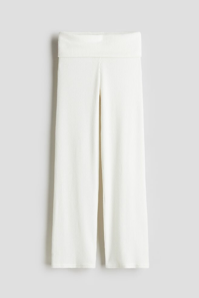 Леггинсы с отложным поясом H&M, белый
Леггинсы с отложным поясом H&M, белый