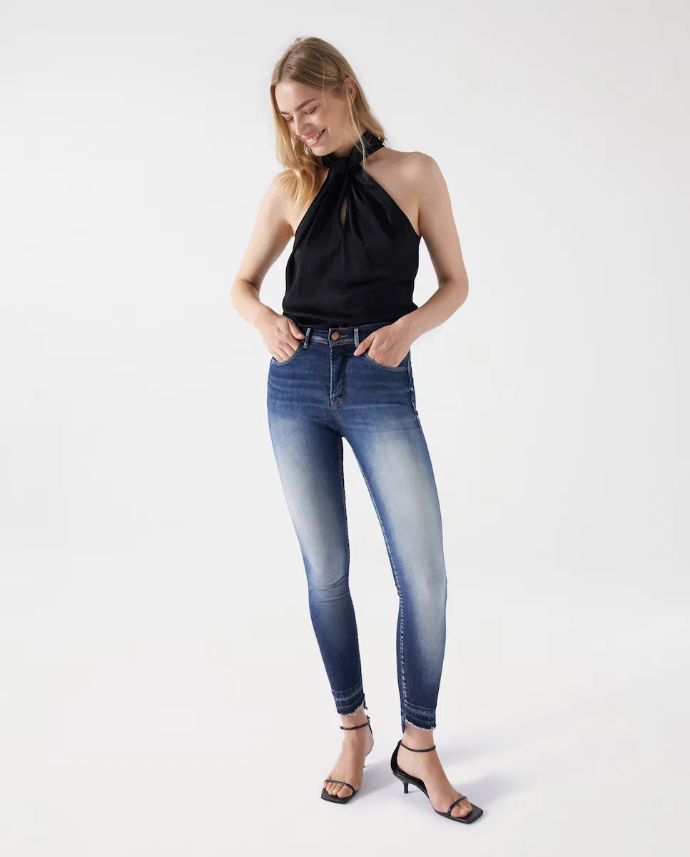 Женские укороченные джинсы скинни пуш-ин с высокой посадкой Faith Salsa Jeans, синий
Женские укороченные джинсы скинни пуш-ин с высокой посадкой Faith Salsa Jeans, синий