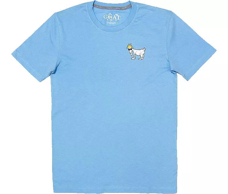 Футболка GOAT США GOAT USA, цвет Carolina Blue
Футболка GOAT США GOAT USA, цвет Carolina Blue