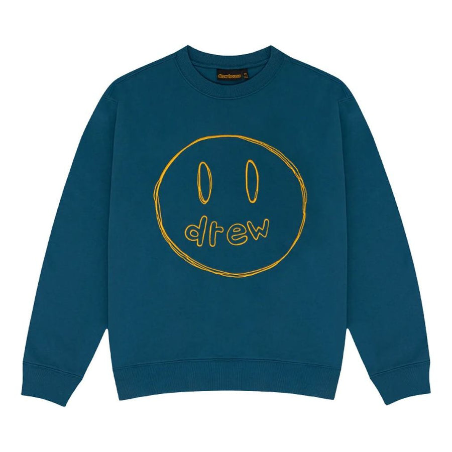 Худи Drew House Sketch Mascot Crewneck 'Peacock', синий
Худи Drew House Sketch Mascot Crewneck 'Peacock', синий