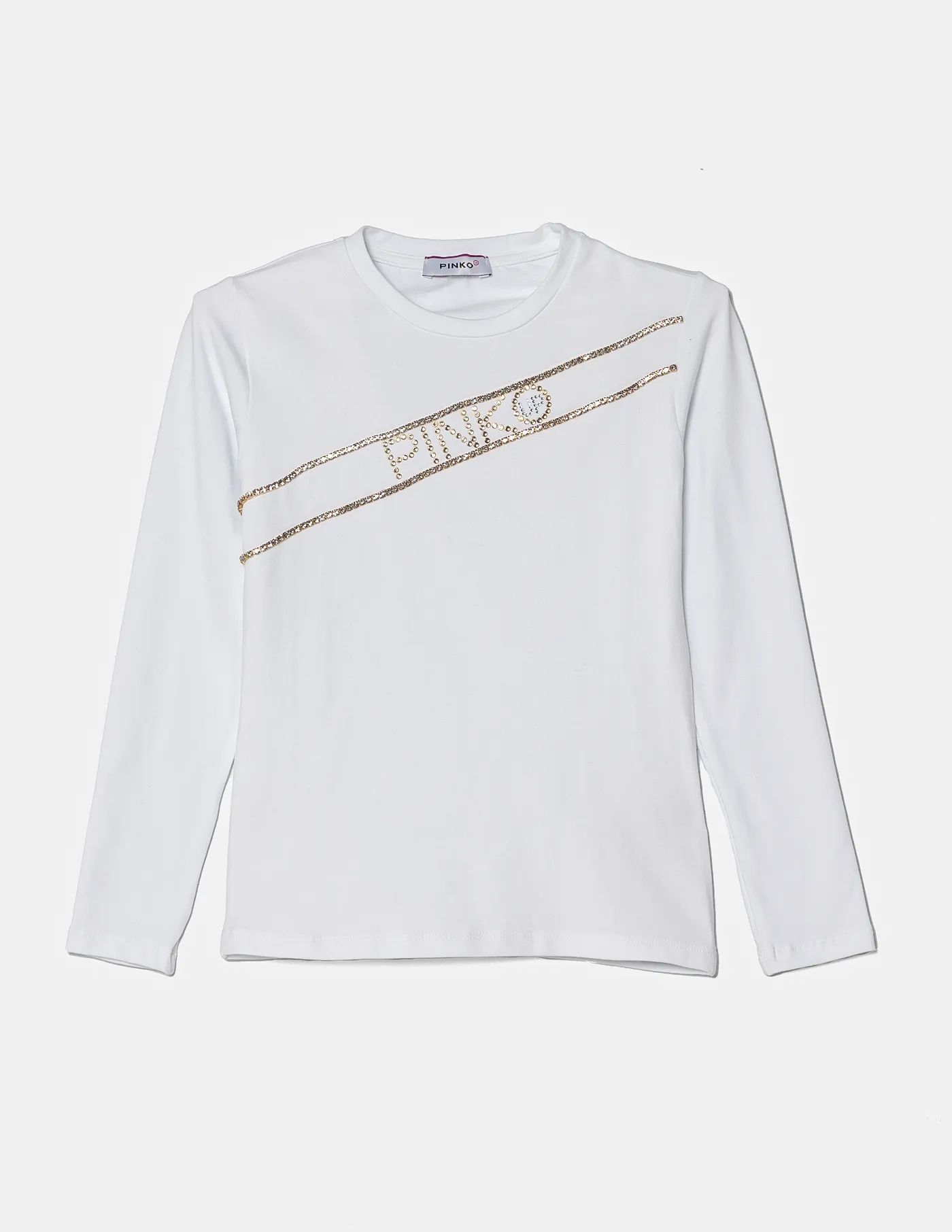 Детская футболка с длинными рукавами Pinko Up, белый
Детская футболка с длинными рукавами Pinko Up, белый