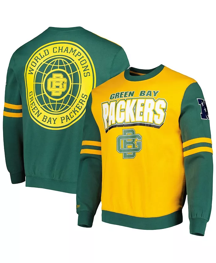 Мужская толстовка с капюшоном Green Bay Packers All Over 2.0 в золотом цвете Mitchell & Ness
Мужская толстовка с капюшоном Green Bay Packers All Over 2.0 в золотом цвете Mitchell & Ness