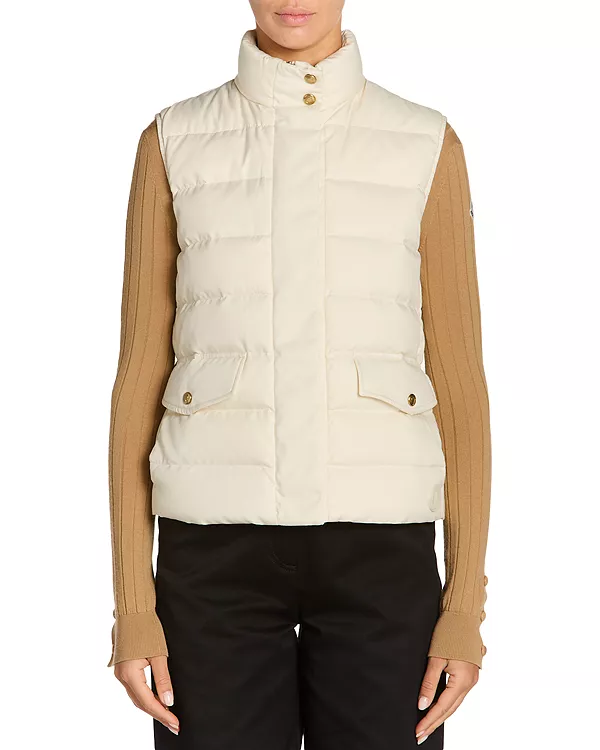 Пуховый жилет Beset Moncler, белый
Пуховый жилет Beset Moncler, белый