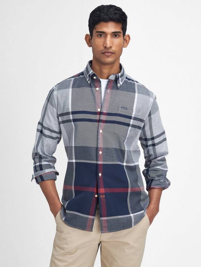 Dunoon Cotton Regular Fit клетчатая рубашка Barbour, Blue Granite
Dunoon Cotton Regular Fit клетчатая рубашка Barbour, Blue Granite