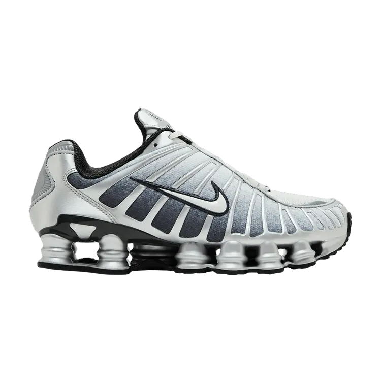 Кроссовки Nike Shox TL 'Metallic Silver', серый
Кроссовки Nike Shox TL 'Metallic Silver', серый