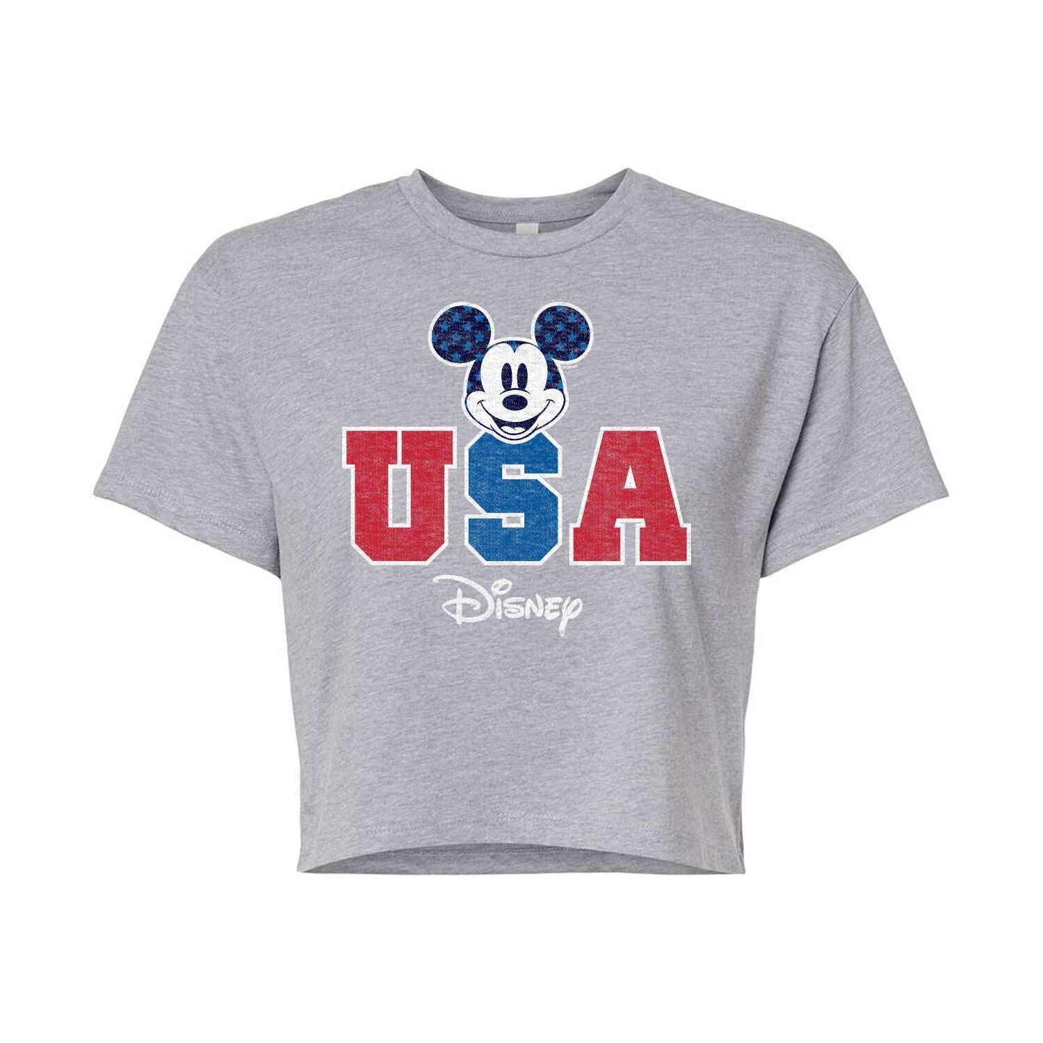 Укороченная футболка Disney's Juniors USA с Микки Маусом Disney
Укороченная футболка Disney's Juniors USA с Микки Маусом Disney