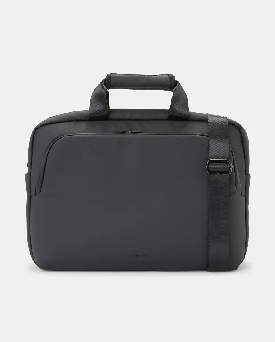 Портфель с прорезиненной текстурой Dustin, черный
Портфель с прорезиненной текстурой Dustin, черный