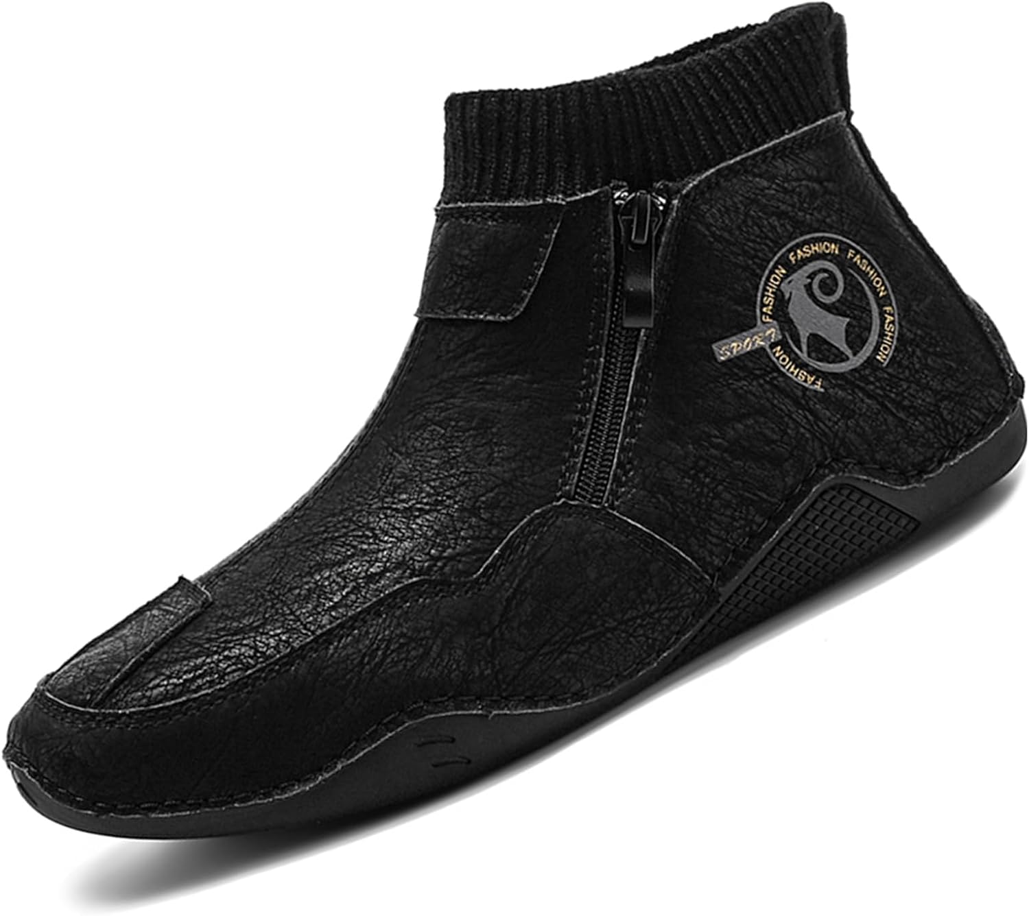 Мужские итальянские высокие кожаные ботинки Lossarye ручной работы, водонепроницаемые, для активного отдыха, нескользящие, походные чукка с боковой молнией, дышащие, повседневные носочные кроссовки для прогулок и вождения, черный
Мужские итальянские высокие кожаные ботинки Lossarye ручной работы, водонепроницаемые, для активного отдыха, нескользящие, походные чукка с боковой молнией, дышащие, повседневные носочные кроссовки для прогулок и вождения, черный