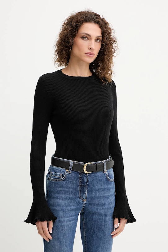 Шерстяной свитер Luisa Spagnoli, черный
Шерстяной свитер Luisa Spagnoli, черный