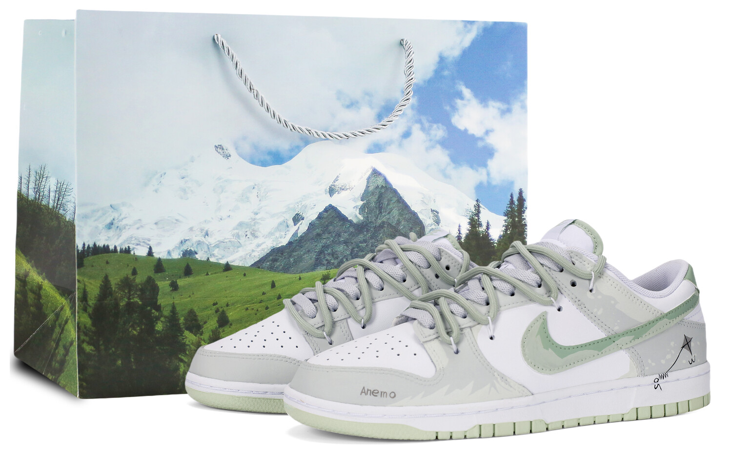 Кроссовки Nike Dunk Skateboarding Shoes Unisex Low-top Green/White, светло-зеленый
Кроссовки Nike Dunk Skateboarding Shoes Unisex Low-top Green/White, светло-зеленый