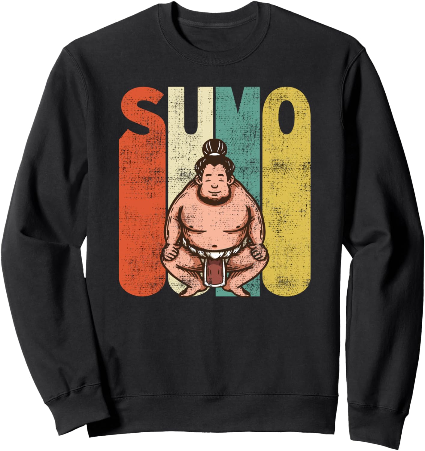 Винтажная толстовка в стиле ретро с изображением японского борца сумо Retro Sumo Outfit, черный
Винтажная толстовка в стиле ретро с изображением японского борца сумо Retro Sumo Outfit, черный