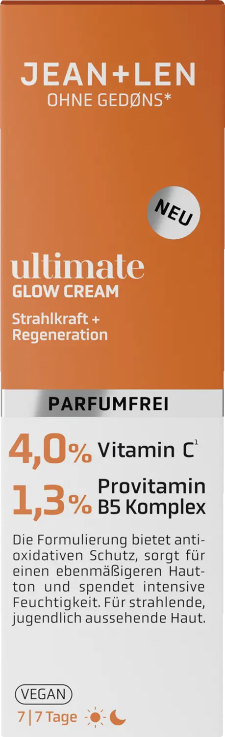 Дневной крем Jean&Len Ultimate Glow Cream
Дневной крем Jean&Len Ultimate Glow Cream
