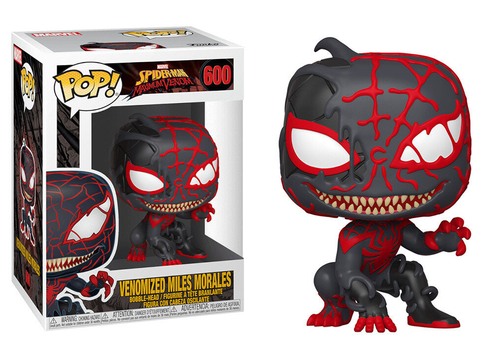Funko POP! Marvel, Коллекционная фигурка, Человек-паук, Веномизированный Майлз Моралес, 600
Funko POP! Marvel, Коллекционная фигурка, Человек-паук, Веномизированный Майлз Моралес, 600