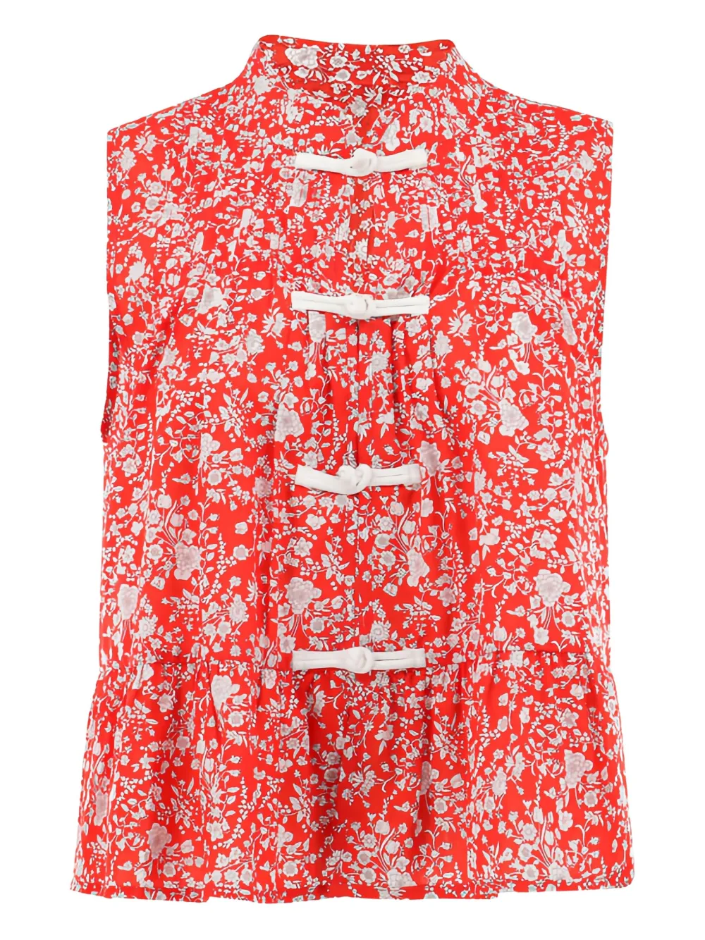 Топ Lucille Liberty с цветочным принтом и узлом Sea, красный
Топ Lucille Liberty с цветочным принтом и узлом Sea, красный