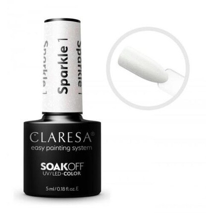 Soak Off УФ/светодиодный гель Sparkle 1, 5 мл, Claresa
Soak Off УФ/светодиодный гель Sparkle 1, 5 мл, Claresa