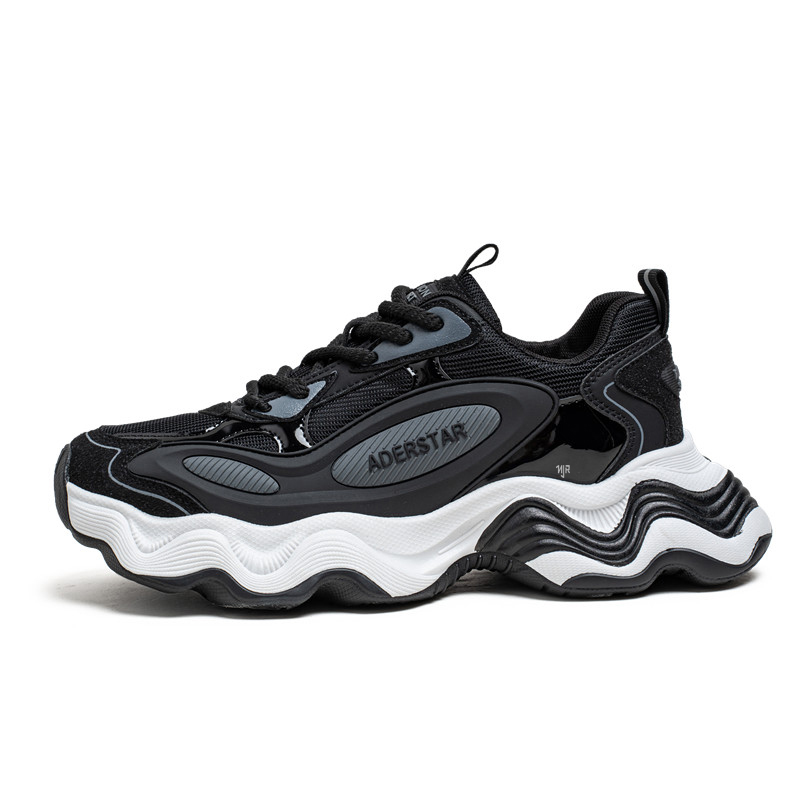 NANJIREN Мужские черные массивные кроссовки лоу-топ, цвет Black
NANJIREN Мужские черные массивные кроссовки лоу-топ, цвет Black