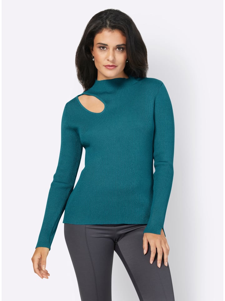 Свитер с длинными рукавами цвета аквапетроль creation L
Свитер с длинными рукавами цвета аквапетроль creation L