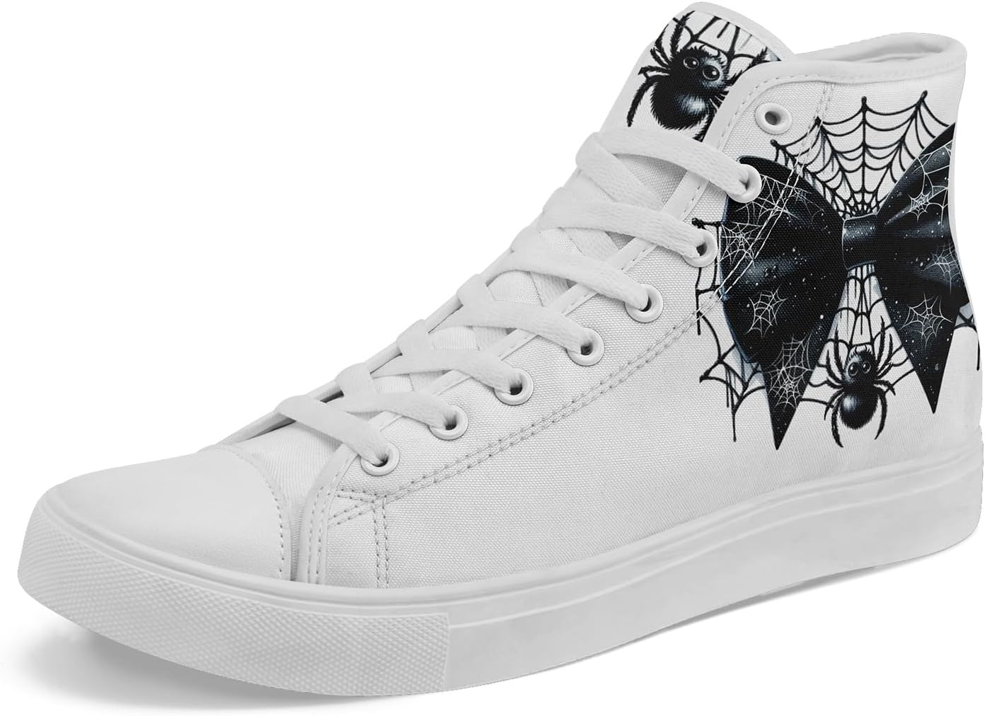 Стильные высокие кеды из канвы для мужчин и женщин с дизайнами тыквы и призрака, праздничный подарок, легкая и дышащая обувь Coolcustomize, белый/черный
Стильные высокие кеды из канвы для мужчин и женщин с дизайнами тыквы и призрака, праздничный подарок, легкая и дышащая обувь Coolcustomize, белый/черный