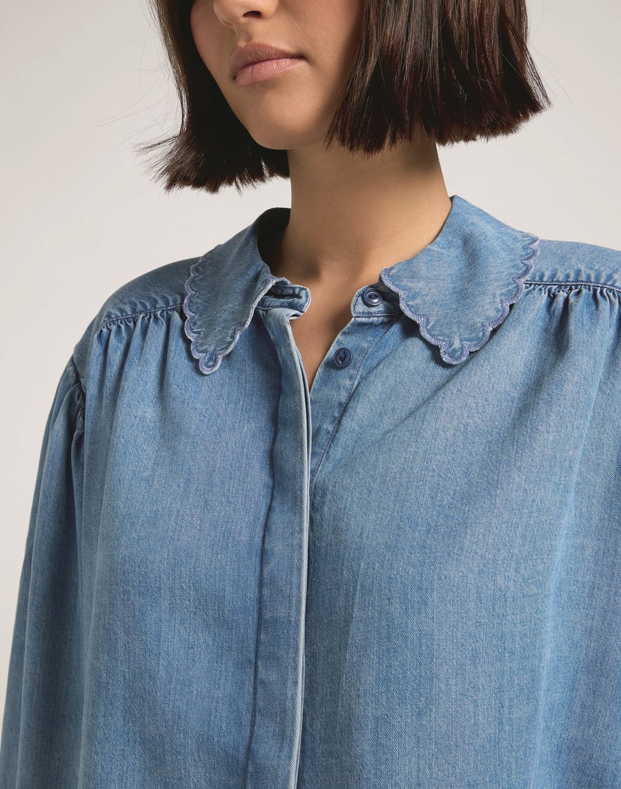 Блуза Lee STATEMENT, Indigo Rum/Light-Blue Denim
Блуза Lee STATEMENT, Indigo Rum/Light-Blue Denim