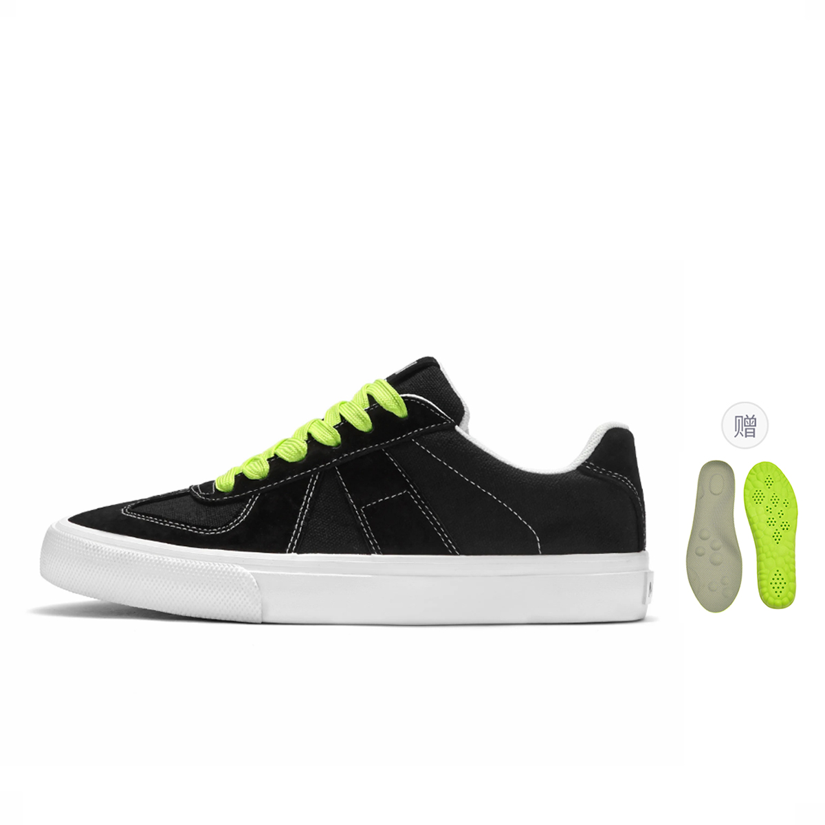 7 SEVFUN Низкие скейтерские кроссовки унисекс черные с зеленым (включая латексные стельки), цвет Black Green (Includes Latex Insoles)
7 SEVFUN Низкие скейтерские кроссовки унисекс черные с зеленым (включая латексные стельки), цвет Black Green (Includes Latex Insoles)