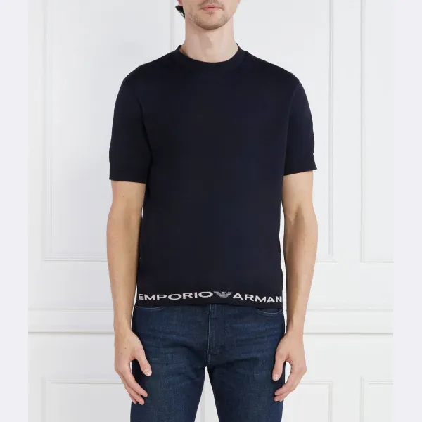 Футболка стандартного кроя Emporio Armani, синий
Футболка стандартного кроя Emporio Armani, синий