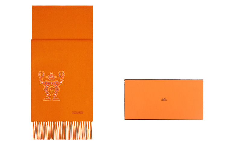 HERMES Шарф из кашемира унисекс, Box Included 
HERMES Шарф из кашемира унисекс, Box Included