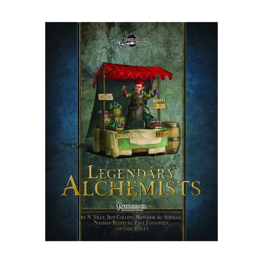 Legendary Alchemists, Pathfinder 1st Edition - Rulebooks, Sourcebooks & Supplements (Legendary Games), мягкая обложка
Legendary Alchemists, Pathfinder 1st Edition - Rulebooks, Sourcebooks & Supplements (Legendary Games), мягкая обложка