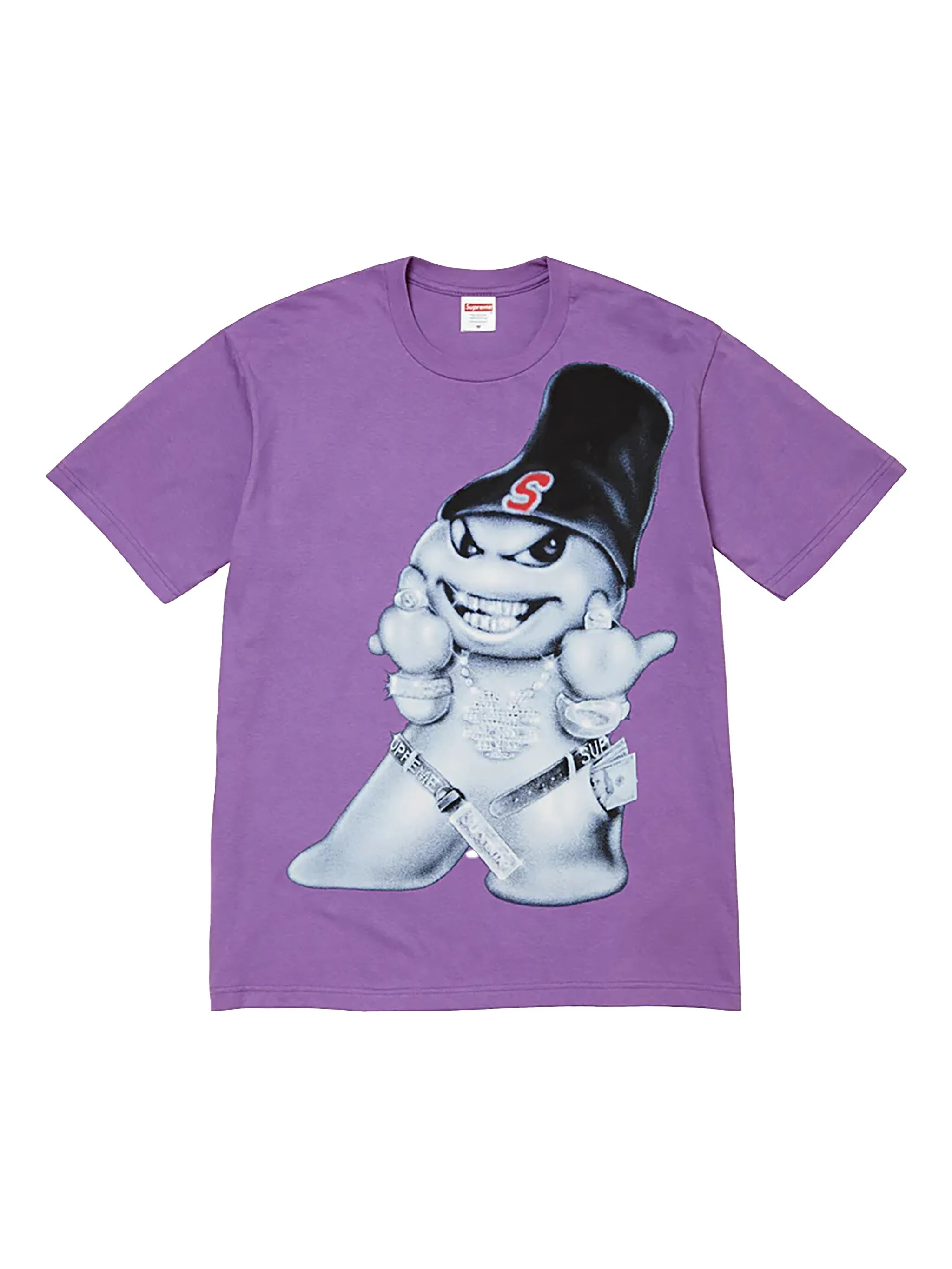Футболка Snowman с принтом Supreme, фиолетовый
Футболка Snowman с принтом Supreme, фиолетовый
