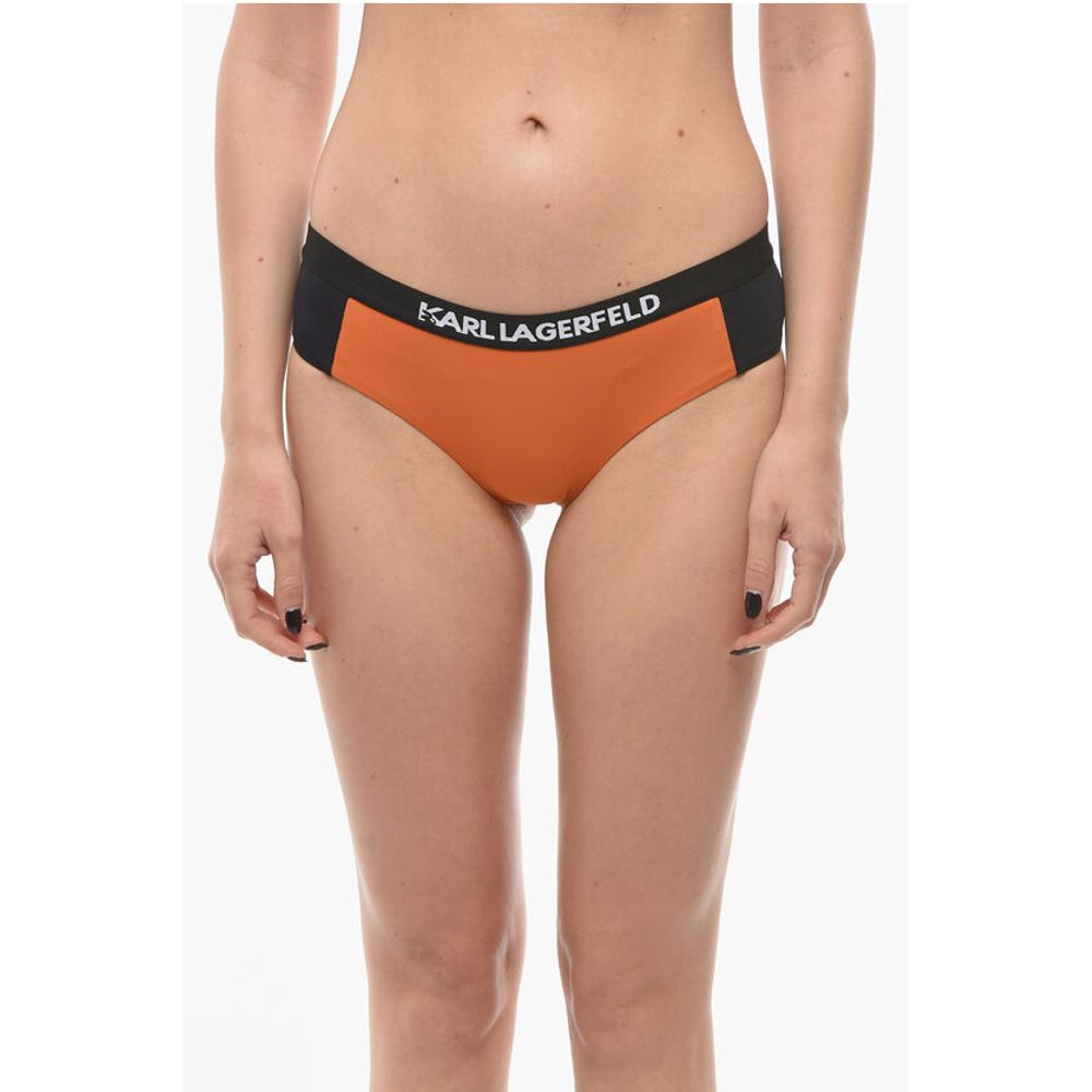 Двухцветный спортивный плавки бикини с резинкой с логотипом на Karl Lagerfeld, Bicolor
Двухцветный спортивный плавки бикини с резинкой с логотипом на Karl Lagerfeld, Bicolor