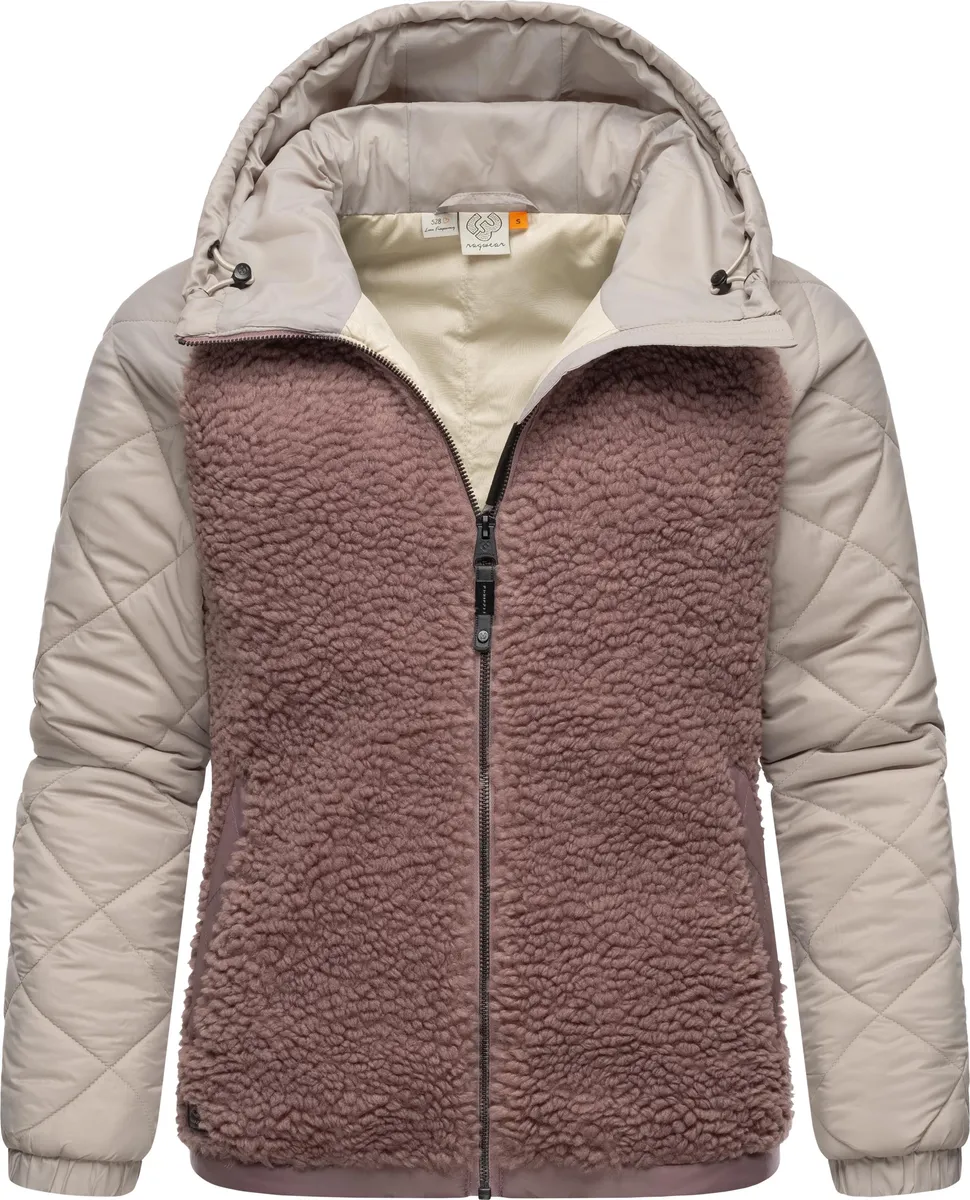 Верхняя куртка Ragwear "Leeloo", с капюшоном, женская переходная куртка из искусственного меха тедди со стегаными рукавами, лиловый
Верхняя куртка Ragwear "Leeloo", с капюшоном, женская переходная куртка из искусственного меха тедди со стегаными рукавами, лиловый