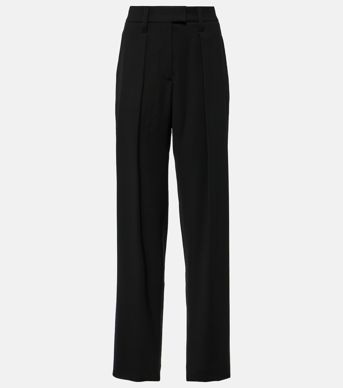 Широкие брюки из габардина с высокой посадкой Brunello Cucinelli, синий
Широкие брюки из габардина с высокой посадкой Brunello Cucinelli, синий