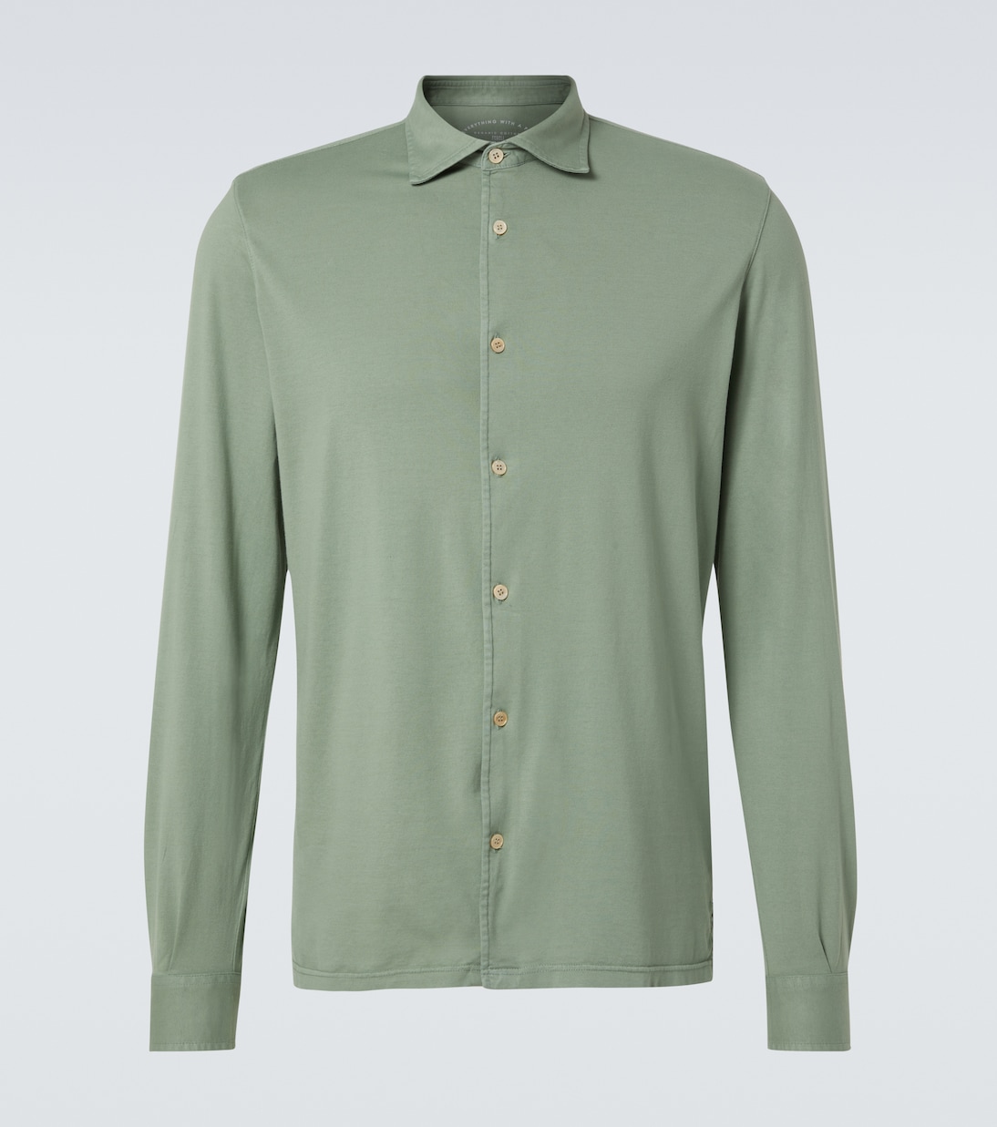 Хлопковая рубашка Fedeli, хаки
Хлопковая рубашка Fedeli, хаки