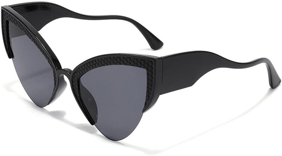 Женские солнцезащитные очки «Кошачий глаз» в форме треугольника 2027 года, персонализированные, модные, для уличной фотографии, с защитой от УФ-излучения UV400 MTZJH, Black
Женские солнцезащитные очки «Кошачий глаз» в форме треугольника 2027 года, персонализированные, модные, для уличной фотографии, с защитой от УФ-излучения UV400 MTZJH, Black