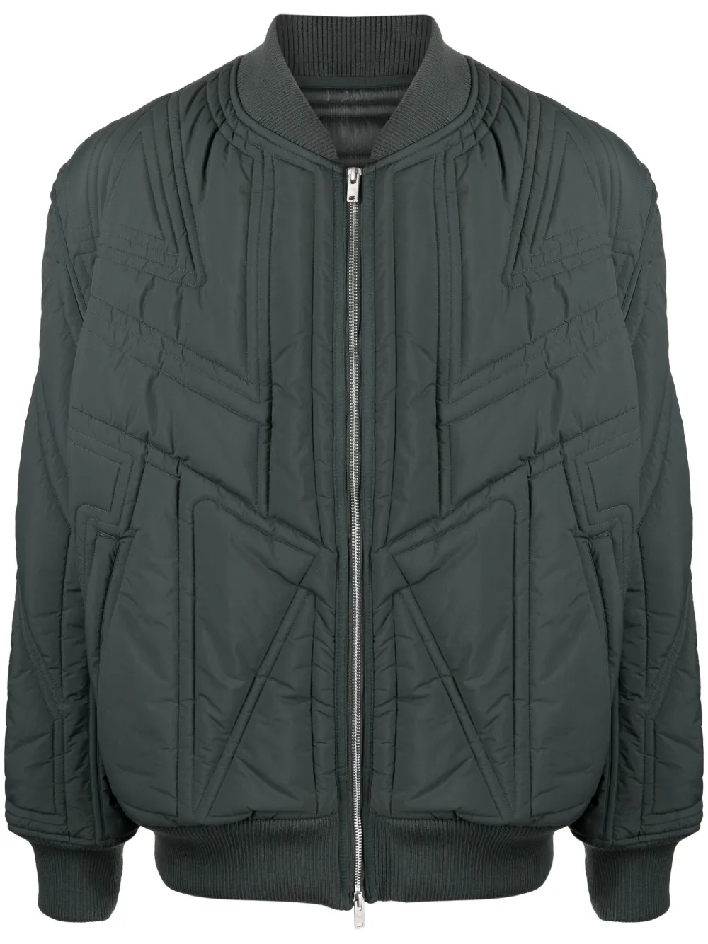 Стеганый бомбер Y-3, зеленый
Стеганый бомбер Y-3, зеленый