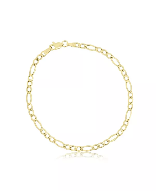 Браслет-Цепочка Фигаро 3,5 миллиметра 8 дюймов The Lovery, gold
Браслет-Цепочка Фигаро 3,5 миллиметра 8 дюймов The Lovery, gold