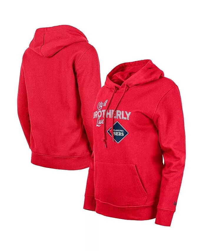 Женский красный пуловер с капюшоном Philadelphia 76ers 2023/24 City Edition New Era
Женский красный пуловер с капюшоном Philadelphia 76ers 2023/24 City Edition New Era