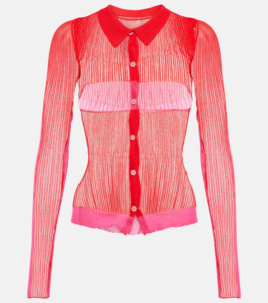 Рубашка La Chemise Maille Sognu Jacquemus, красный
Рубашка La Chemise Maille Sognu Jacquemus, красный