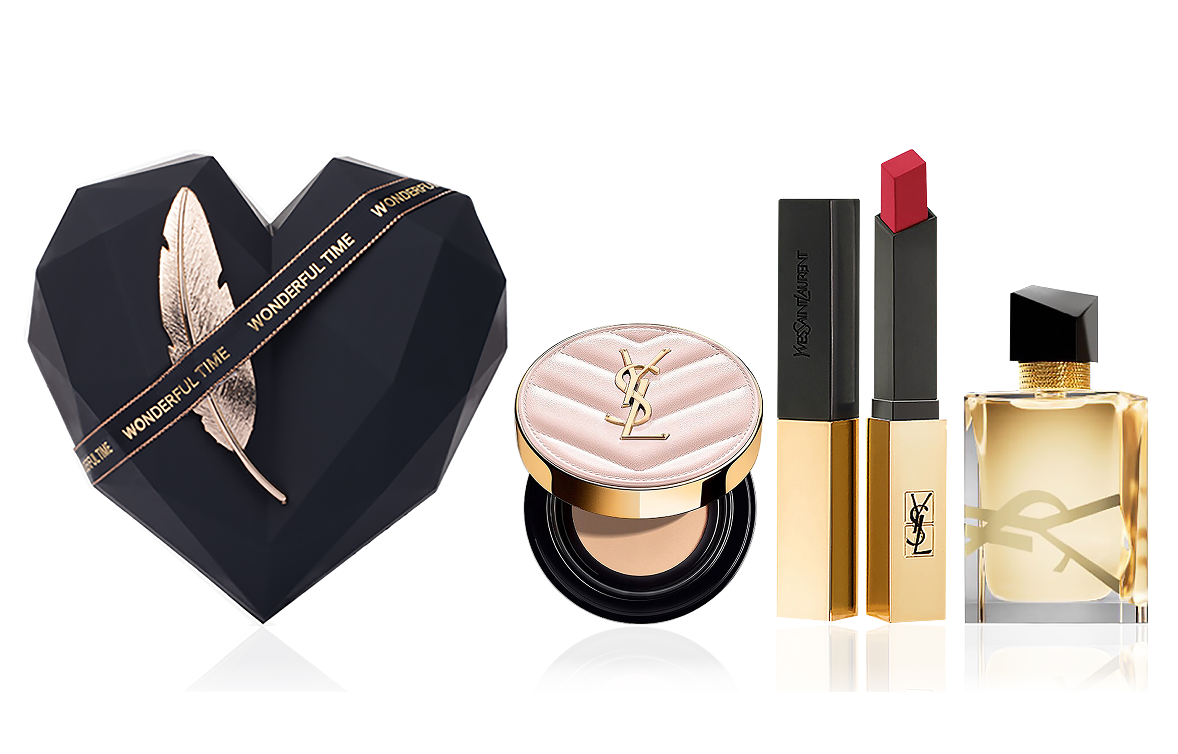 Набор косметики для лица Luxury Pet Foundation Box с велюровым сатиновым матовым покрытием без эффекта переноса SAINT LAURENT
Набор косметики для лица Luxury Pet Foundation Box с велюровым сатиновым матовым покрытием без эффекта переноса SAINT LAURENT