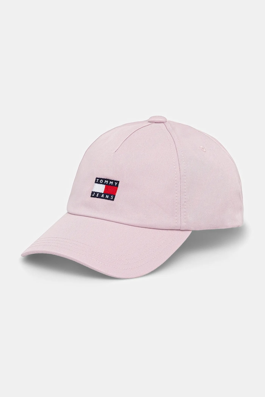 Хлопковая бейсболка Tommy Jeans, розовый
Хлопковая бейсболка Tommy Jeans, розовый