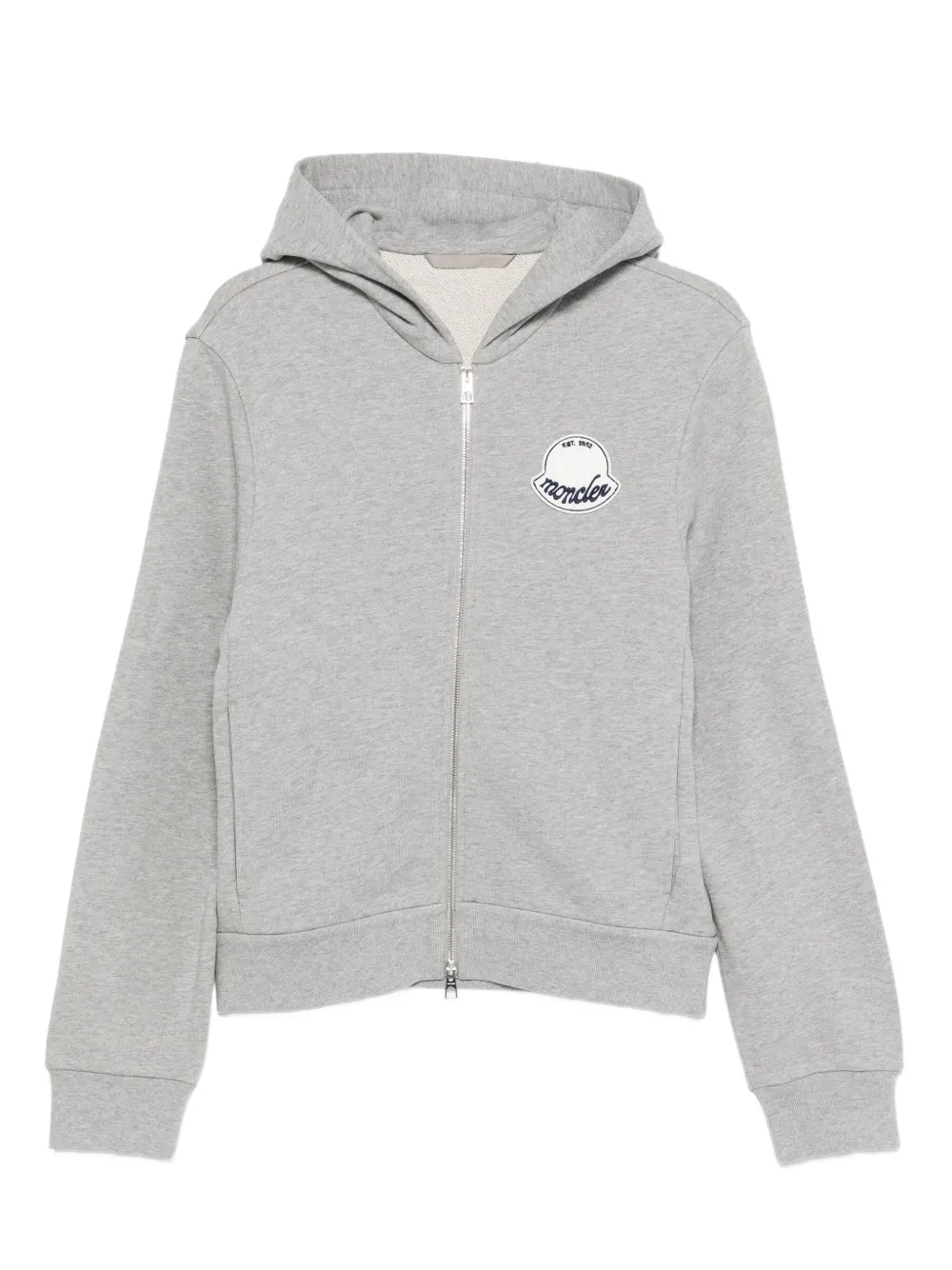 Худи на молнии с нашивкой-логотипом MONCLER, серый
Худи на молнии с нашивкой-логотипом MONCLER, серый