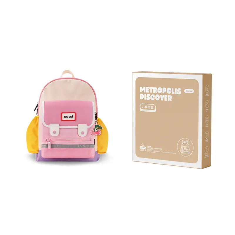 ZOY ZOII Детский рюкзак из полиэстера разноцветный, Pink peach soda
ZOY ZOII Детский рюкзак из полиэстера разноцветный, Pink peach soda